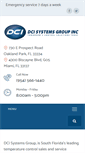 Mobile Screenshot of dci-systems.com